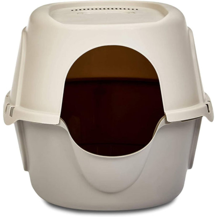 Hooded hotsell litter box